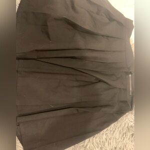 plain black skirt